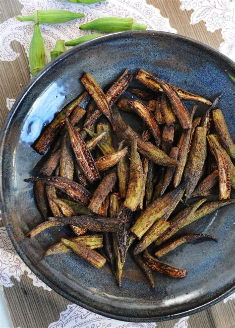crispy-roasted-okra-two-lucky-spoons image