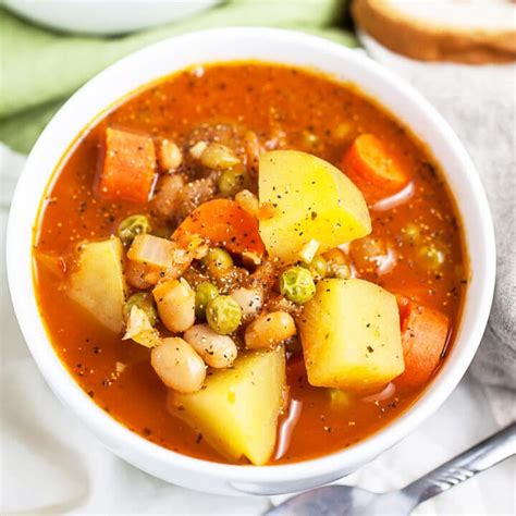 italian-chunky-vegetable-soup-the-rustic-foodie image