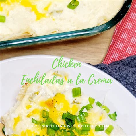 chicken-enchiladas-a-la-crema-homemade-on-a image