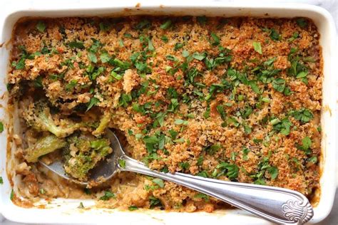 broccoli-rice-and-bean-casserole-recipe-the-hungry image