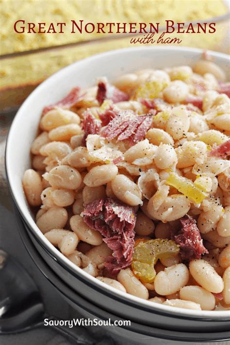 crock-pot-great-northern-beans-southern-style-savory image