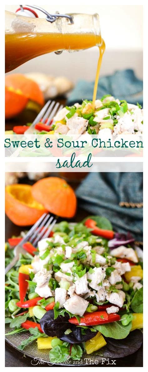 sweet-sour-chicken-salad-the-foodie-and-the-fix image