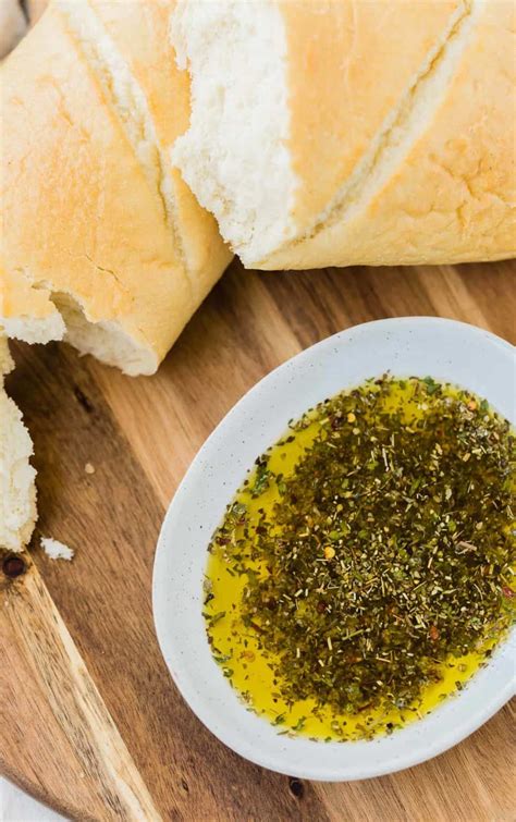 bread-dipping-oil-recipe-restaurant-style-rachel image