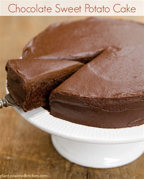 vegan-sweet-potato-chocolate-cake-with-chocolate image
