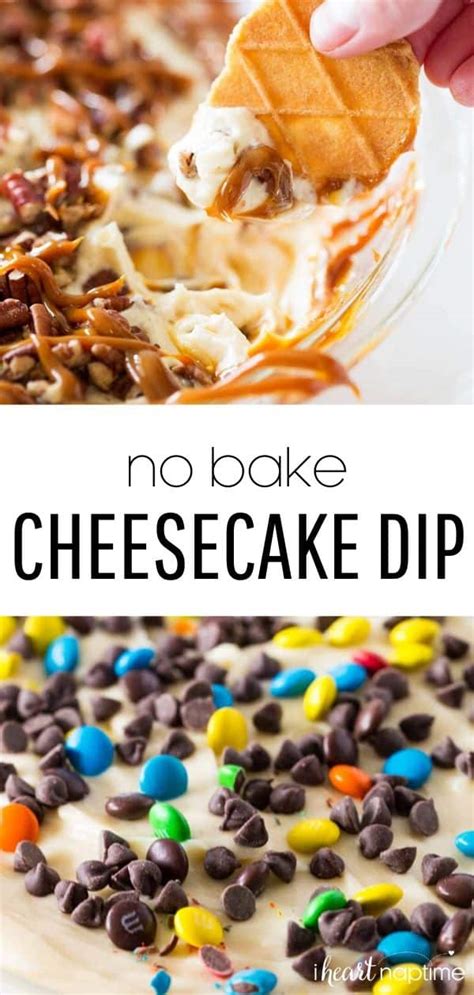 no-bake-cheesecake-dip-4-ways-i-heart-naptime image
