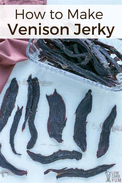 how-to-make-deer-jerky-easy-venison-jerky image