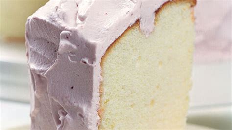 lemon-chiffon-cake-with-raspberry-cream-finecooking image