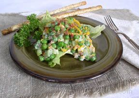 pea-and-cheese-salad-recipe-recipetipscom image