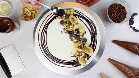 nutella-banana-cake-moist-cake-layers-swirled-with-nutella image