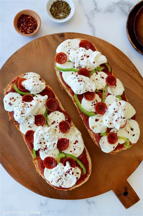 the-best-french-bread-pizza-with-burrata-just-a-taste image