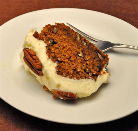 carrot-pecan-cake-with-cream-cheese-frosting image