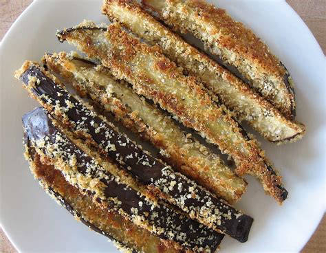 oven-fried-baked-eggplant-sticks image