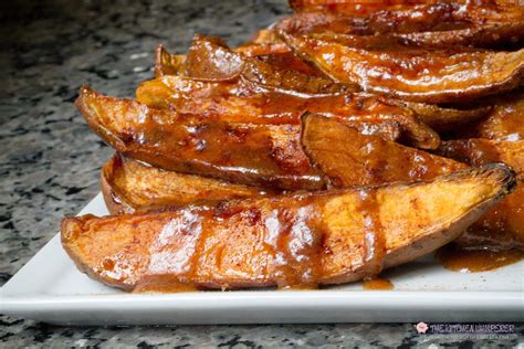 candied-sweet-potato-wedges-with-brown-sugar image