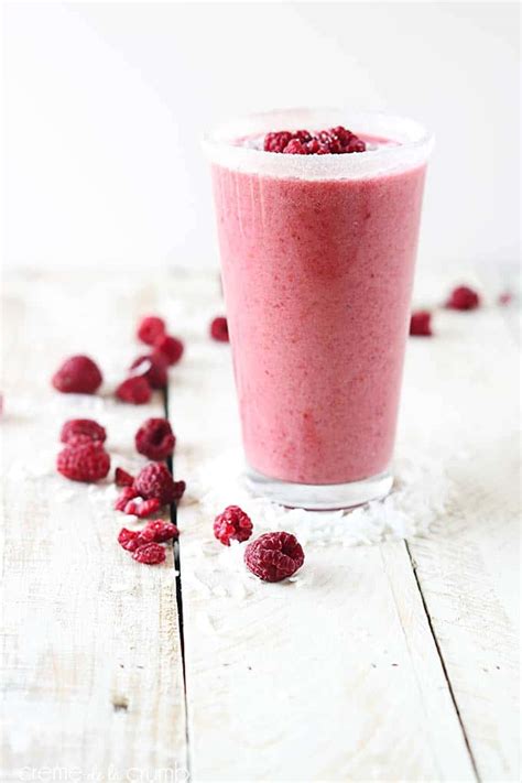 raspberry-coconut-smoothie-skinny-dairy-free-vegan image