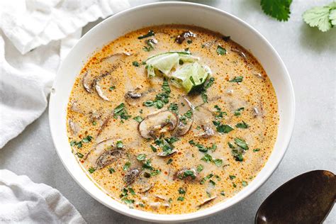 thai-coconut-soup-recipe-with-mushrooms image