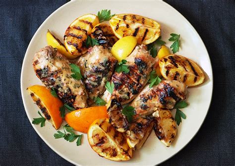 grilled-citrus-chicken-breasts-recipe-bon image