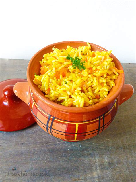 rice-pilaf-with-carrots-and-parsley-lazyhomecook image