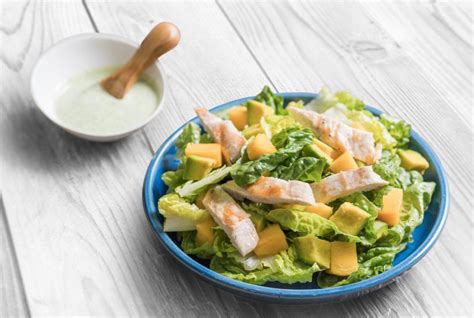 mango-avocado-chicken-salad-with-cilantro-lime image