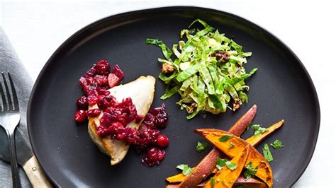 chicken-breasts-with-cranberry-agrodolce-recipe-bon image