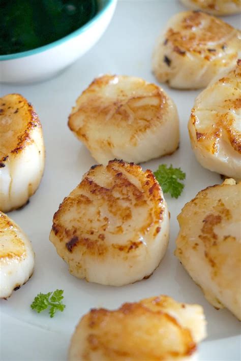 pan-fried-king-scallops-with-chinese-brown-sauce-my image
