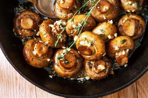 roasted-mushrooms-with-garlic-butter-sauce image