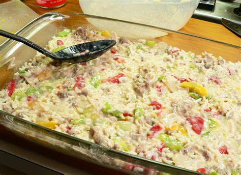 sausage-and-rice-casserole-taste-of-southern image