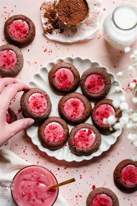 strawberry-chocolate-thumbprint-cookies-the-cozy-plum image