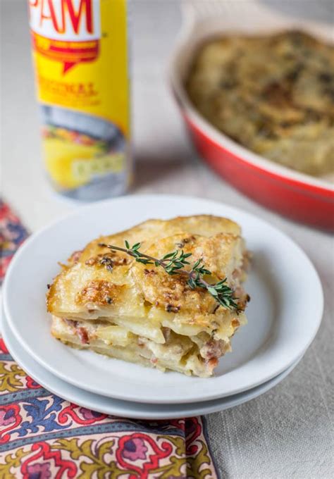 recipe-potato-gratin-with-pancetta-and-gruyere-kitchn image