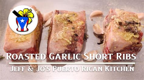 how-to-make-roasted-garlic-short-ribs-easy-puerto image