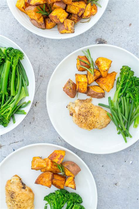 easy-roast-sweet-potatoes-with-rosemary-and-garlic image