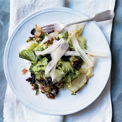 sauted-puntarelle-with-dried-cherries-and-pecorino-fiore image