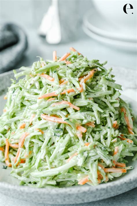 incredible-broccoli-slaw-recipe-in-5-minutes-elizabeth-rider image