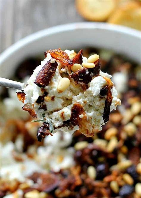 baked-goat-cheese-with-caramelized-onions-garlic image
