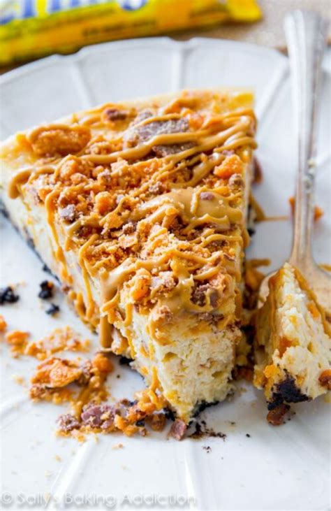 peanut-butter-butterfinger-cheesecake-sallys-baking image