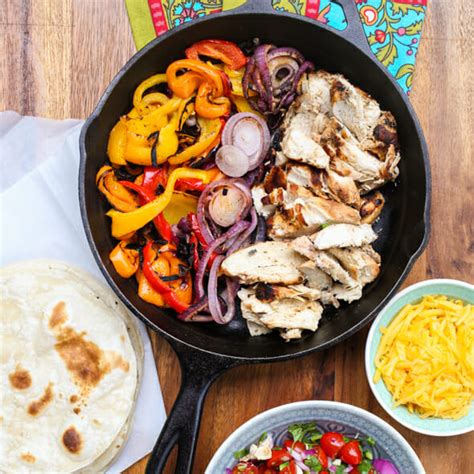 the-best-chicken-or-steak-fajitas-dinner-recipes-our image