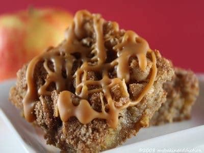caramel-apple-squares-my-baking-addiction image