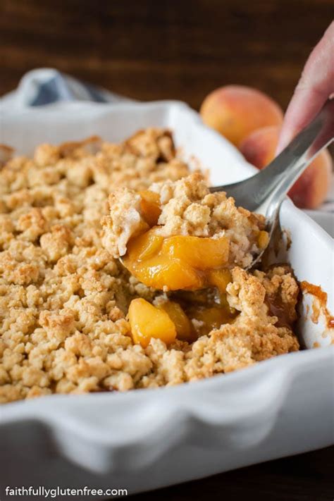 easy-gluten-free-peach-cobbler image