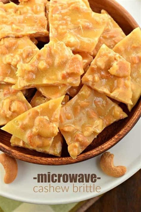 the-easiest-microwave-cashew-brittle-candy image