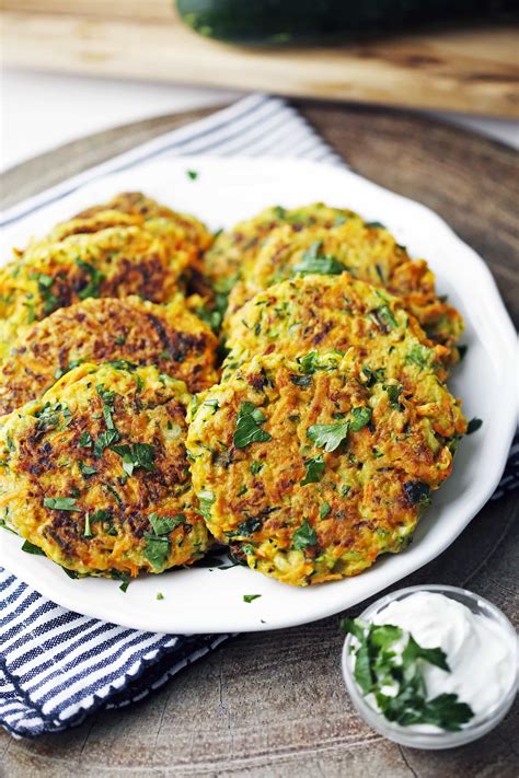 easy-zucchini-carrot-pancakes-yay-for-food image