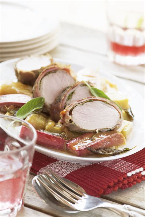 jamie-olivers-recipe-for-marinated-pork-and-rhubarb image