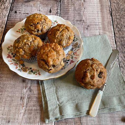 banana-oatmeal-raisin-muffins-recipe-april-j-harris image