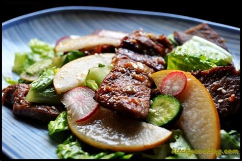 steak-salad-with-asian-pears-kitchy-cooking image