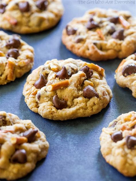 peanut-butter-pretzel-chocolate-chip-cookies image
