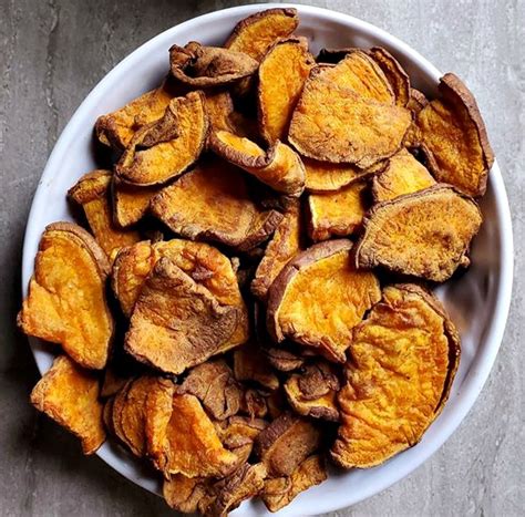 air-fryer-sweet-potato-chips-canadian-cooking image