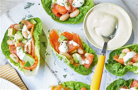 smoked-salmon-lettuce-cups-gluten-free image