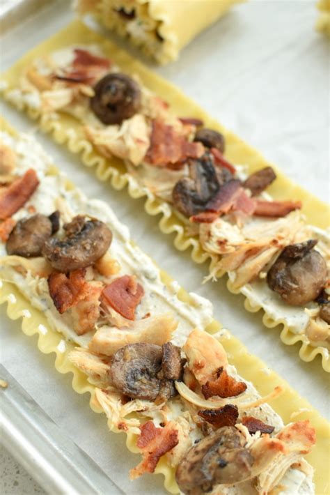 chicken-bacon-mushroom-lasagna-rollups-nobiggie image