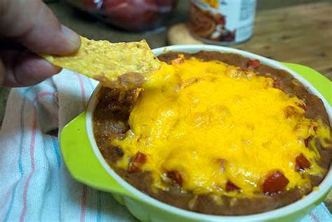 cheesy-bean-and-salsa-dip-uncle-jerrys-kitchen image