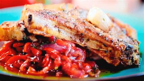 pork-chops-with-sweet-and-sour-peppers-gordon image