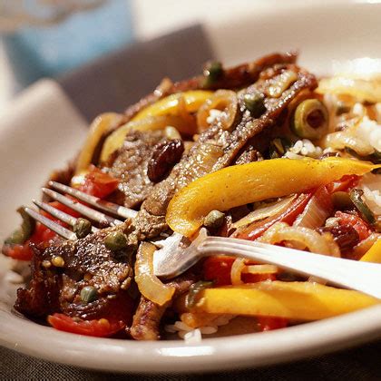 cuban-style-beef-and-peppers-recipe-myrecipes image