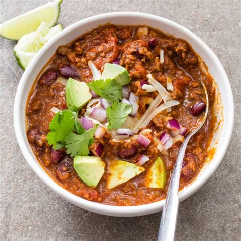 simple-beef-chili-with-kidney-beans-americas-test-kitchen image